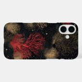 Starlit Desert Bushes - IPhone 16 Coque (Verso (horizontal))