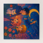 Starlit Dreams - Moonlight Fantasy Puzzel Legpuzzel (Horizontaal)