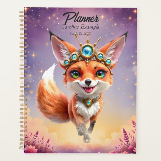 Starlit Fox of the Moonlit Meadows. (Devant)