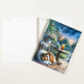 Starlit Garden Porch Sheltie Dream (Devant avec enveloppe)