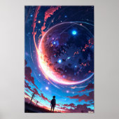 Starlit Horizon - Poster de l'espace Anime (Devant)
