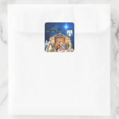 Starlit Openbaring: Mary Wist je dat?" Vierkante Sticker (Tas)