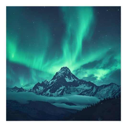 Starlit Silence – Aangepaste offerte Afdrukken met Foto Afdruk (Voorkant)