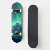 Starlit Silence – Aangepaste offerte Afdrukken met Skateboard (Voorkant)