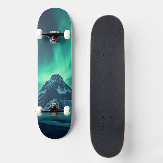 Starlit Silence – Aangepaste offerte Afdrukken met Skateboard (Voorkant)