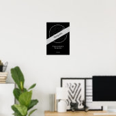 StarMap360 - A3 gepersonaliseerde sky map Poster (Thuiskantoor)