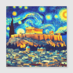 Starnacht Acropolis Athene Griekenland