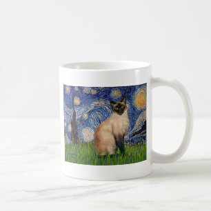 Starnacht - Seal Point Siamese kat Koffiemok