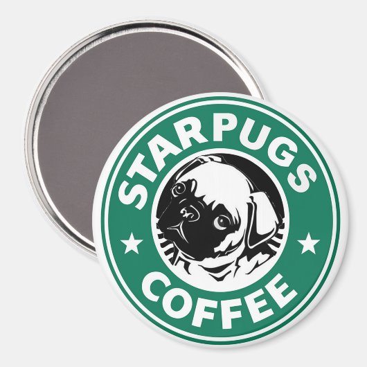 Starpugs Coffee Magneet (Voorkant / Achterkant)