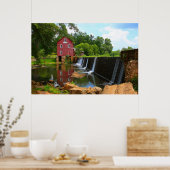 Starr's Mill Dam Poster (Keuken)