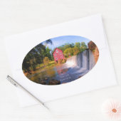 Starr's Mill, Fayetteville, Georgia, Ovale Sticker (Envelop)