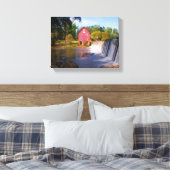 Starr's Mill Georgia Canvas Afdruk (Insitu (Slaapkamer))