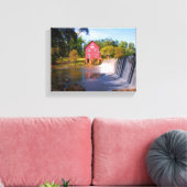 Starr's Mill Georgia Canvas Afdruk (Insitu (Woonkamer))