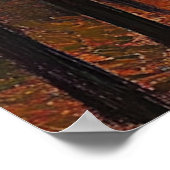 Starry Autumn Path – Poster in impressionistische (Hoek)