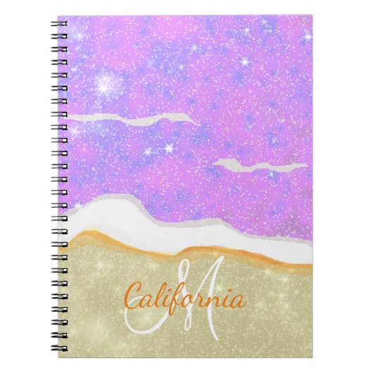 Starry Beach Notitieboek (Voorkant)