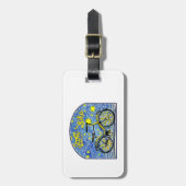 Starry Bike Bagagelabel (Voorkant verticaal)