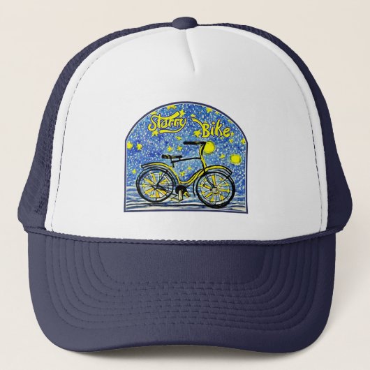 Starry Bike Trucker Pet (Voorkant)