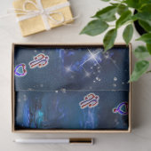 Starry Bioluminescentie Waterval Tissuepapier (Geschenk)