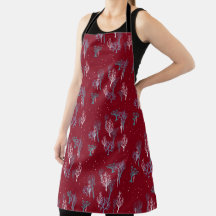Starry Bossen Apron - Kerstrood