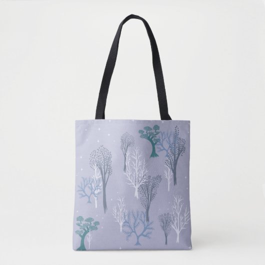 Starry Bossen Canvas tas (Voorkant)