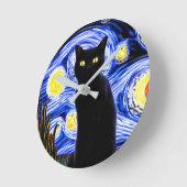 Starry Catty Night  Ronde Klok (Hoek)