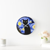 Starry Catty Night  Ronde Klok (Huis)