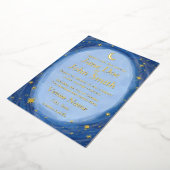 Starry céleste faire-part de mariage d'art fil (Rotation)