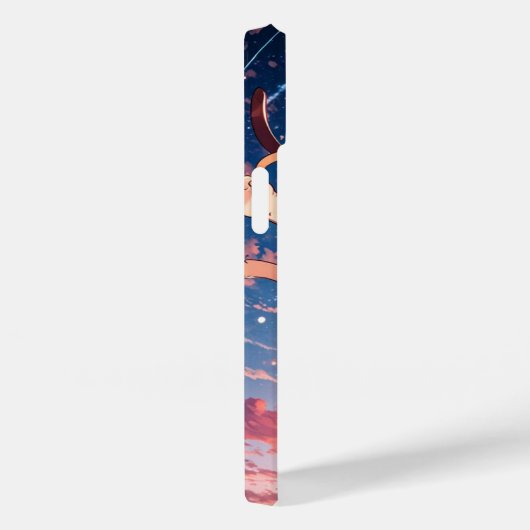 Starry Chibi Cat Case-Mate iPhone Case (Achterkant / Rechts)