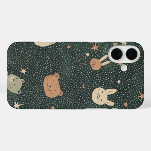 Starry Critter Constellation - Coque IPhone 16 (Verso (horizontal))