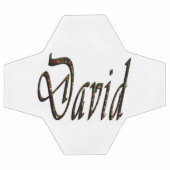 Starry Designed David Name, (Plat)