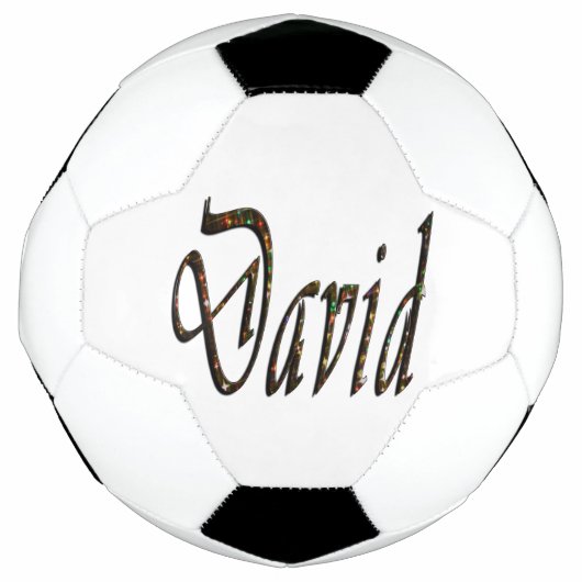 Starry Designed David Name, (Devant)
