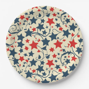Starry  Elegant 4th July Papier Bord