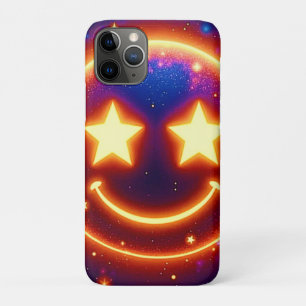Starry-Eyed Glow Emoji iPhone 11 Pro Hoesje