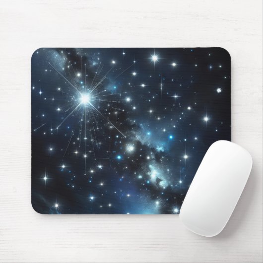 Starry Galaxy Muismat (Met muis)
