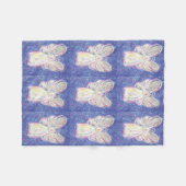 Starry Guardian Angel Custom Fleece Deken (Voorkant (Horizontaal))