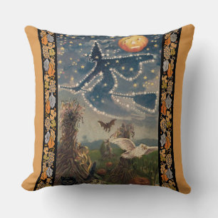 Starry Halloween Coussin de nuit