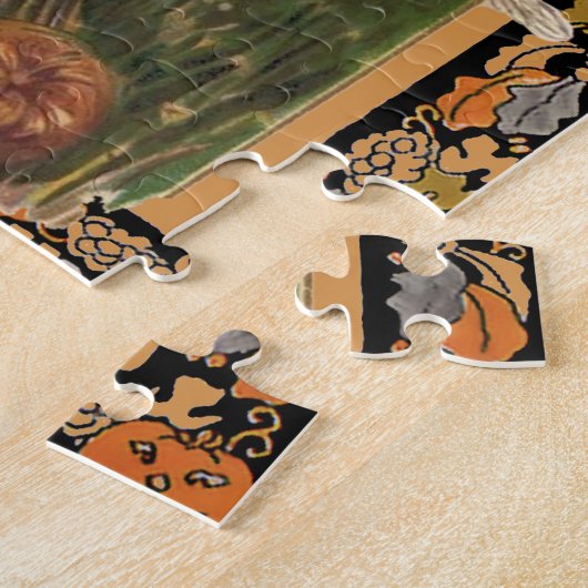 Starry Halloween Night Puzzle (Côté)