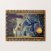 Starry Halloween Night Puzzle Legpuzzel (Horizontaal)