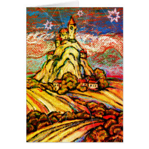 Starry Hill Castle Fantasy Best Wishes