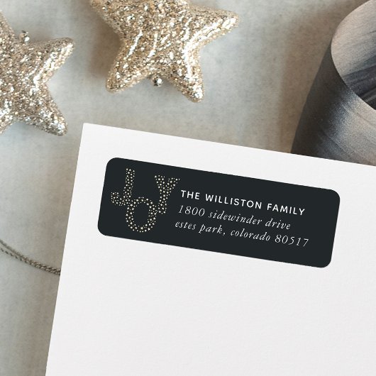Starry Joy Holiday Return Label