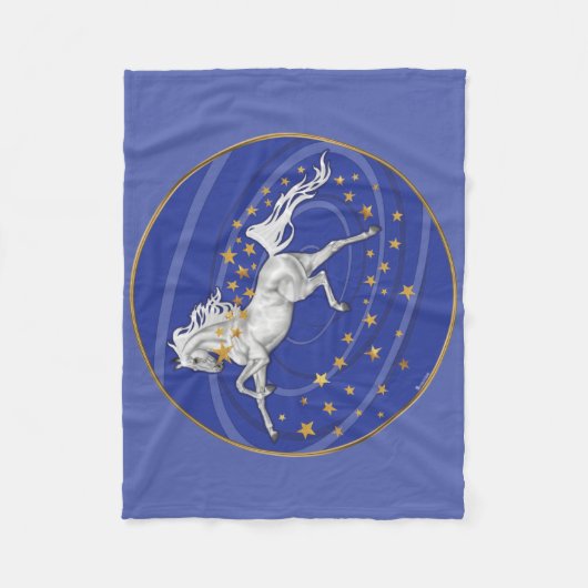 Starry Mare Small Fleece Blanket (Voorkant)