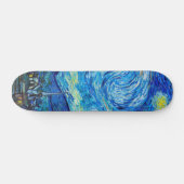 Starry Nigh Van Gogh schildert levendige kunst Skateboard (Horizontaal)