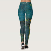 Starry Night, 1888 by Vincent van Gogh Leggings (Achterkant)