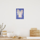 Starry Night Angel Art Imprimer Poster (Cuisine)
