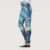Starry Night Art Van Gogh Leggings (Gauche)