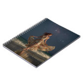 Starry Night Beach Dancing Dress Art Carnet (Côté gauche)