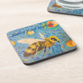 Starry Night Bee Coasters Bier Onderzetter