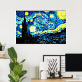 Starry Night, célèbre tableau de Van Gogh (Bureau à domicile)