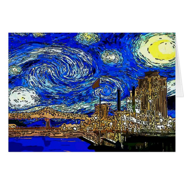Starry Night Crescent City (Devant horizontal)