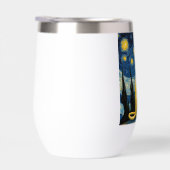 Starry Night Elf Sphinx Chat Van Gogh Art Peinture (Droite)